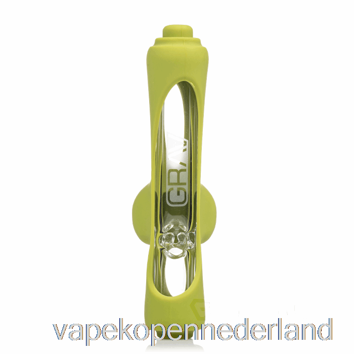 Vape Nederland Grav Mini Stoomwals Met Siliconen Huid Avocado Groen